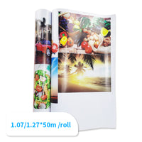 Load image into Gallery viewer, Outdoor Permanent Eco Solvent Printable Self Adhesive Wall Sticker PVC Vinyl Banners Roll Flex Bubble Free For Advertising
