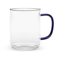 Load image into Gallery viewer, Clear Glass Straight Handle Cup 450ML

