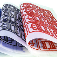 Load image into Gallery viewer, Factory Custom Heat Transfers Logo Clothing Labels Patches Sticker Designs Iron On T-Shirts For Clothes 3d Silicone Printing
