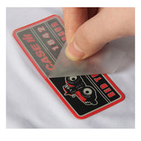 Load image into Gallery viewer, Factory Custom Heat Transfers Logo Clothing Labels Patches Sticker Designs Iron On T-Shirts For Clothes 3d Silicone Printing
