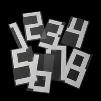 Load image into Gallery viewer, Football Custom Name and Number Letters Heat Press Transfer Sticker Iron On Vinyl For T-shirts
