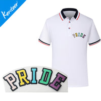 Load image into Gallery viewer, Custom clothes 3d logo flock print heat press tshirt stickers for high temperature heat transfers
