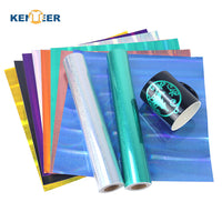 Load image into Gallery viewer, Holographic Spectrum Self Adhesive Vinyl Sticker Roll Sheets Film patterned vinyl sheets for cricut
