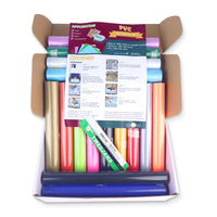 Load image into Gallery viewer, Heat Transfer Vinyl Box-(Pack 15 Rolls Different Colors 12&quot;×5FT)
