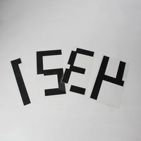 Load image into Gallery viewer, Football Custom Name and Number Letters Heat Press Transfer Sticker Iron On Vinyl For T-shirts
