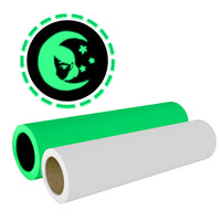 Load image into Gallery viewer, Free sample colour heat transfer glow in the dark htv vinyl for tshirts
