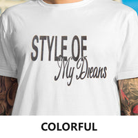 Load image into Gallery viewer, Custom designer iron on glitter heat press transfer stickers for screen printing clothes
