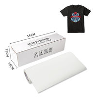 Load image into Gallery viewer, High Quality Eco Solvent PU Printable HTV Heat Transfer Vinyl Film Textile Vinyl Transfer Film for T Shirts Clothing
