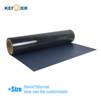 Load image into Gallery viewer, Black and White Starry Sky Patterned Print HTV Heat Transfer Iron On Vinyl For T-shirts
