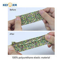 Load image into Gallery viewer, Customized new designer htv iron on cutting plotter clothes color floral pattern vinyl heat transfer vinyl film rolls
