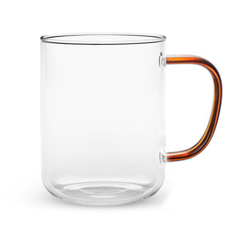 Clear Glass Straight Handle Cup 450ML