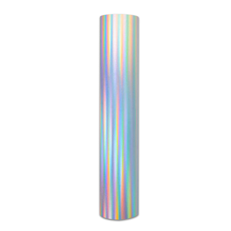 Holographic Silver Self Adhesive Vinyl Roll Film