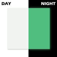 Load image into Gallery viewer, Glow In The Dark Vinyl Sheets 10&quot;×12&quot;
