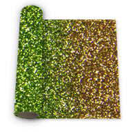 Load image into Gallery viewer, Rainbow Glitter Heat Transfer Vinyl Roll 20&quot;x82FT
