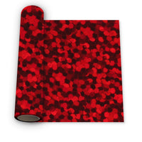 Load image into Gallery viewer, New clothing iron on heat transfer vinyl film holographic for textile
