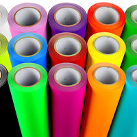 Load image into Gallery viewer, Factory price custom htv vinyl iron on vinilo textil heat press transfer tshirt Vinyl roll for clothing
