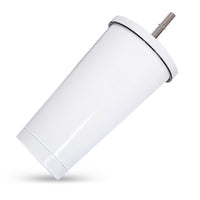 Load image into Gallery viewer, Straw Thermos Cup 500ML
