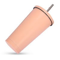 Load image into Gallery viewer, Straw Thermos Cup 500ML
